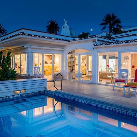 Relaxing Villa Heated Pool Luxurious Views Massage Santa Ursula  Luaran gambar