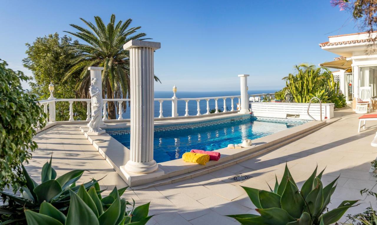 Relaxing Villa Heated Pool Luxurious Views Massage Santa Ursula  Luaran gambar