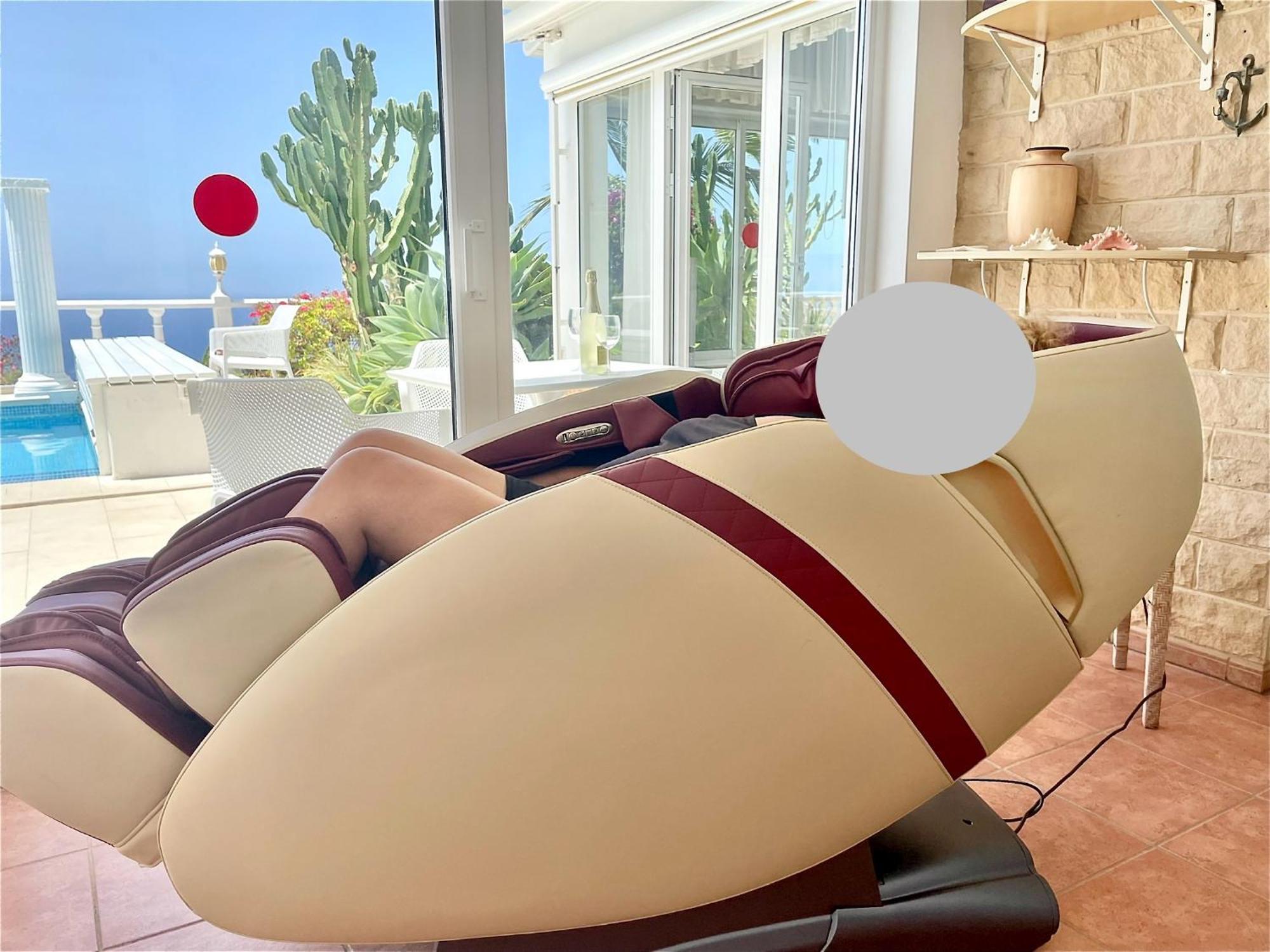 Relaxing Villa Heated Pool Luxurious Views Massage Santa Ursula  Luaran gambar